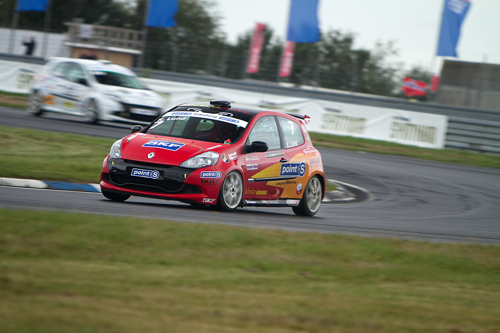 Den røde Renault Sport Clio har gjort det godt i år
(Foto: Gripping Media)